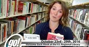 Vancouver Island Regional Library Welcomes You Back!