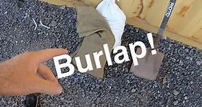 BURLAP! Sand Bags from DuraSack