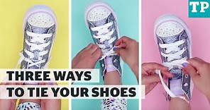 How to teach your kid to tie shoes