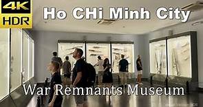 4K HDR | Vietnam Travel - Walking War Remnants Museum in Ho Chi Minh City | Vietnam 2023