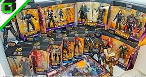 Every AVENGERS INFINITY WAR Marvel Legend!!! Complete set and Complete video!