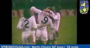 Martin Chivers goals for Tottenham and England