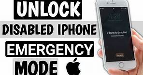 How To Unlock Any iPhone Disabled Without Computer And Bypass | iPhone Disabled Connect to iTunes |