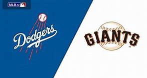 Los Angeles Dodgers vs. San Francisco Giants 9/29/23 - Mira Juego en vivo - ESPN Deportes