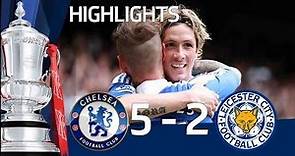 Chelsea 5-2 Leicester - Official goals and highlights | FA Cup Sixth Round 18/03/12