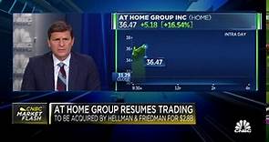 At Home Group to be acquired by Hellman & Friedman for $2.8 billion
