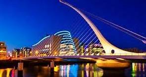 Ireland - Samuel Beckett Bridge - Dublin at River Liffey 🇮🇪