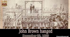 John Brown hanged