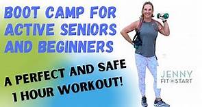 Fun BOOT CAMP for Seniors & Beginners!