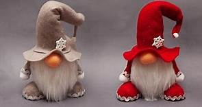 Wonderful Gnome made of felt | Beautiful Felt Gnomes | Wonderful felt Gnome | Christmas ornaments