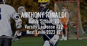 Anthony Rinaldi Sophomore Year Summer Lacrosse Highlights