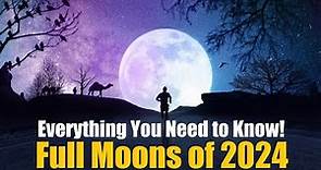 Full Moon 2024 | Full Moon Calendar 2024 | Astronomy Events 2024 || @its7EVEN