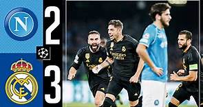 Napoli 2-3 Real Madrid | HIGHLIGHTS | Champions League