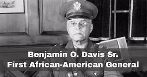 25th October 1940: Benjamin O. Davis Sr. becomes first African-American general in the US military
