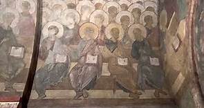 ANDREY RUBLEV. Frescoes in the Dormition Cathedral of Vladimir, 1408.