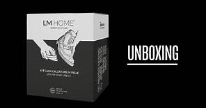 Unboxing Kit LM Home Cura per calzature in pelle