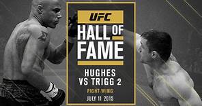 Matt Hughes vs Frank Trigg 2 Hall Of Fame Induction Hall of Fame