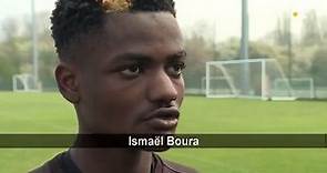 Ismaël Boura, jeune espoir du RC Lens