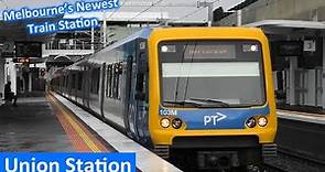 Trains at Union; Melbourne's Newest Train Station - Metro Trains Melbourne