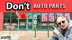 Never Go to This Auto Parts Store