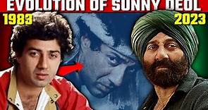 Evolution of Sunny Deol (1983-2024) • From "Betaab" to "Baap" | 40 Years Journey