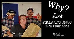 Texas Declaration of Independence & Constitution ~ What led to the Convention of 1836?