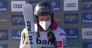 Mathieu Faivre with a... - FIS Alpine World Cup Tour