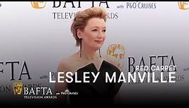 Lesley Manville talks about the joys of playing the Queen in The Crown | BAFTA TV Awards 2023