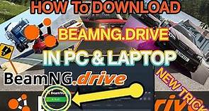 How to Download BeamNG.Drive In Pc & Laptops / With New Tricks 2023 / How to Play Beamng drive in pc