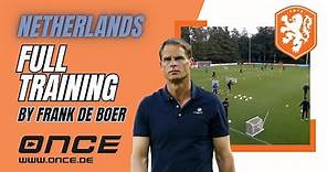 Netherlands - full training by Frank de Boer