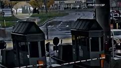 WATCH: Car flies into U.S./Canada border station, causing deadly explosion