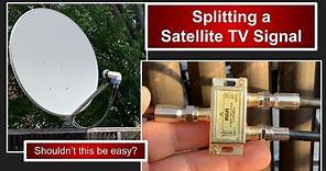 Splitting a Satellite TV Signal to Multiple Receivers - Free Satellite TV
