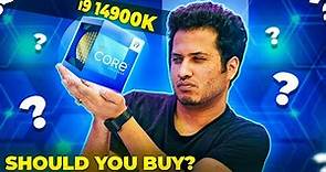 Should you Buy the Intel Core i9 14900K in India 2023 ?