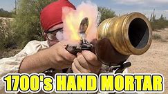 The M79 of the 1700s - Hand Mortar