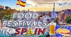 The best 9 food festivals in Spain | Travel Guide