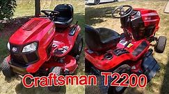 Craftsman T2200 Riding Mower Review