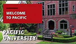 Welcome to Pacific University