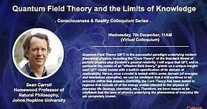 Quantum Field Theory and the Limits of Knowledge - Sean Carroll - 12/7/22