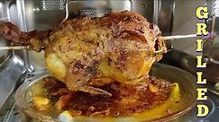 Grilled Chicken Recipe | LG MJEN326SF | Grilled Chicken in LG Microwave Oven | Rotisserie Chicken