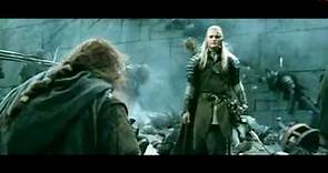 Recuento de muertos Gimli y Legolas,El señor de los anillos las dos torres versión extendida