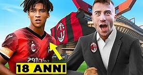 ⚽️Ho OSSERVATO KEVIN ZEROLI (18 anni) del MILAN 😱 (è davvero così forte?) INTER vs MILAN
