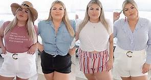 How To Style Plus Size Shorts