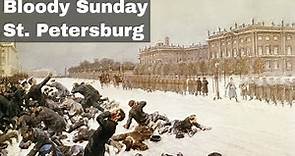 22nd January 1905: Bloody Sunday massacre takes place in the Russian capital St. Petersburg