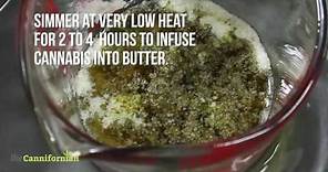 How to make cannabutter