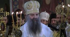 Serbian Orthodox Church entrones its new leader with close government links | AFP