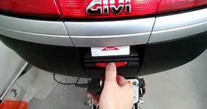 Givi Case: How to open and close a GIvi Case