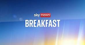 Sky News Breakfast live: Ice and frost warning in place as health alert issued for England