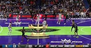 NAJI MARSHALL. AT THE BUZZER. FROM... - New Orleans Pelicans