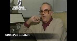 Intervista a GIUSEPPE RINALDI (1987) | enciclopediadeldoppiaggio.it
