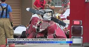 Hanna City plane crash kills two passengers